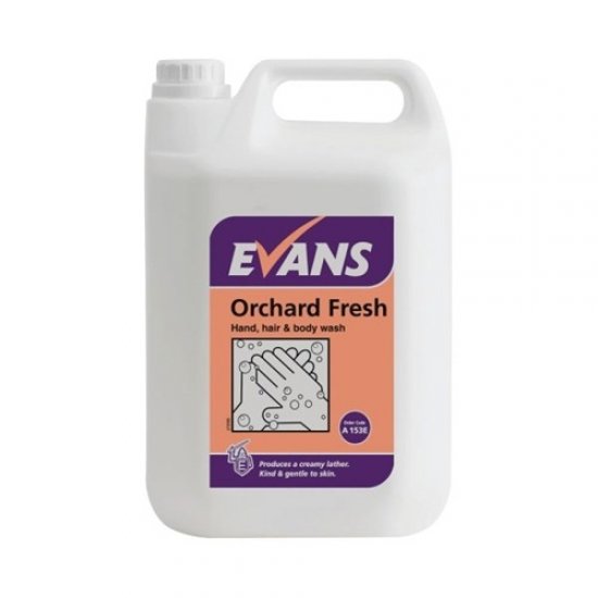 Orchard Fresh Hand, Hair & Body Wash 5LTR